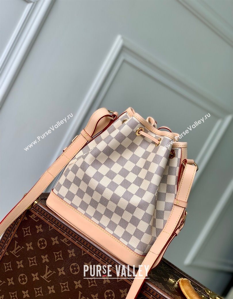 Louis Vuitton Noe BB Bucket bag in Damier Azur Canvas 2025 N40594 (KI-250702023)
