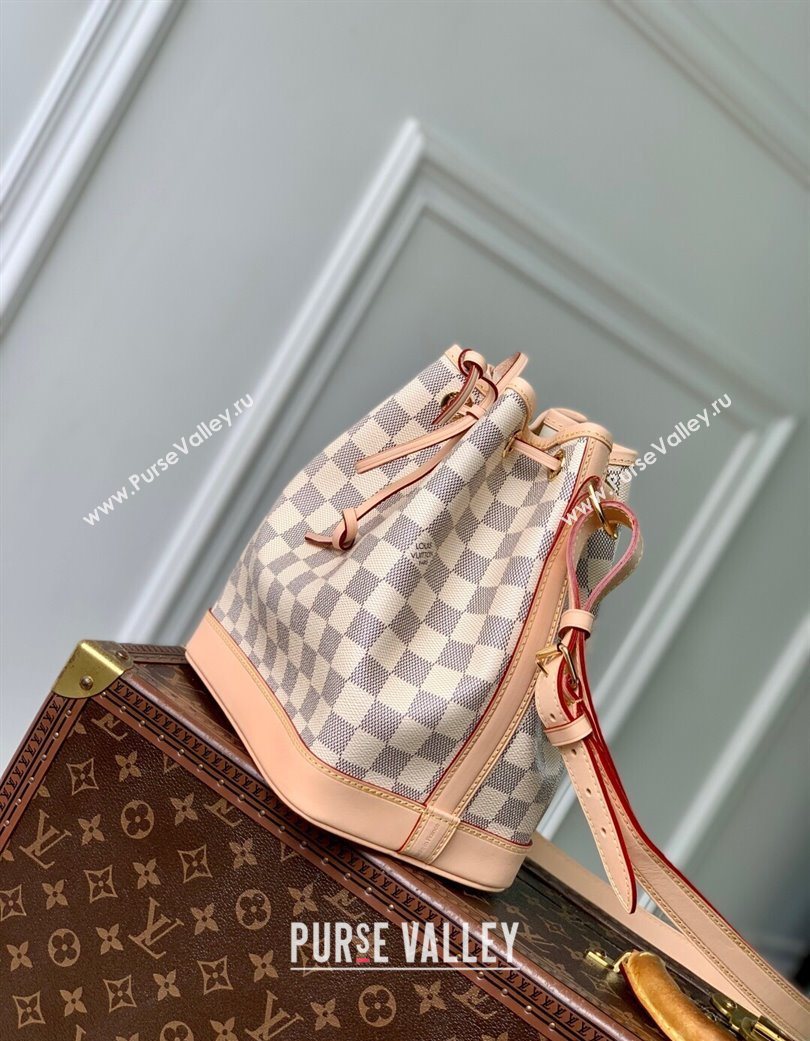 Louis Vuitton Noe BB Bucket bag in Damier Azur Canvas 2025 N40594 (KI-250702023)