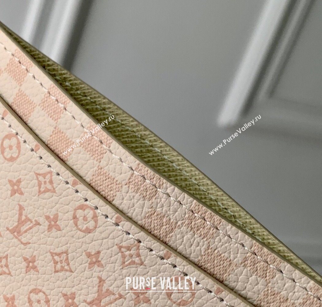 Louis Vuitton Card Holder in Micro Monogram Dune Leather Sand White/beige 2025 M25750 (KI-250702028)