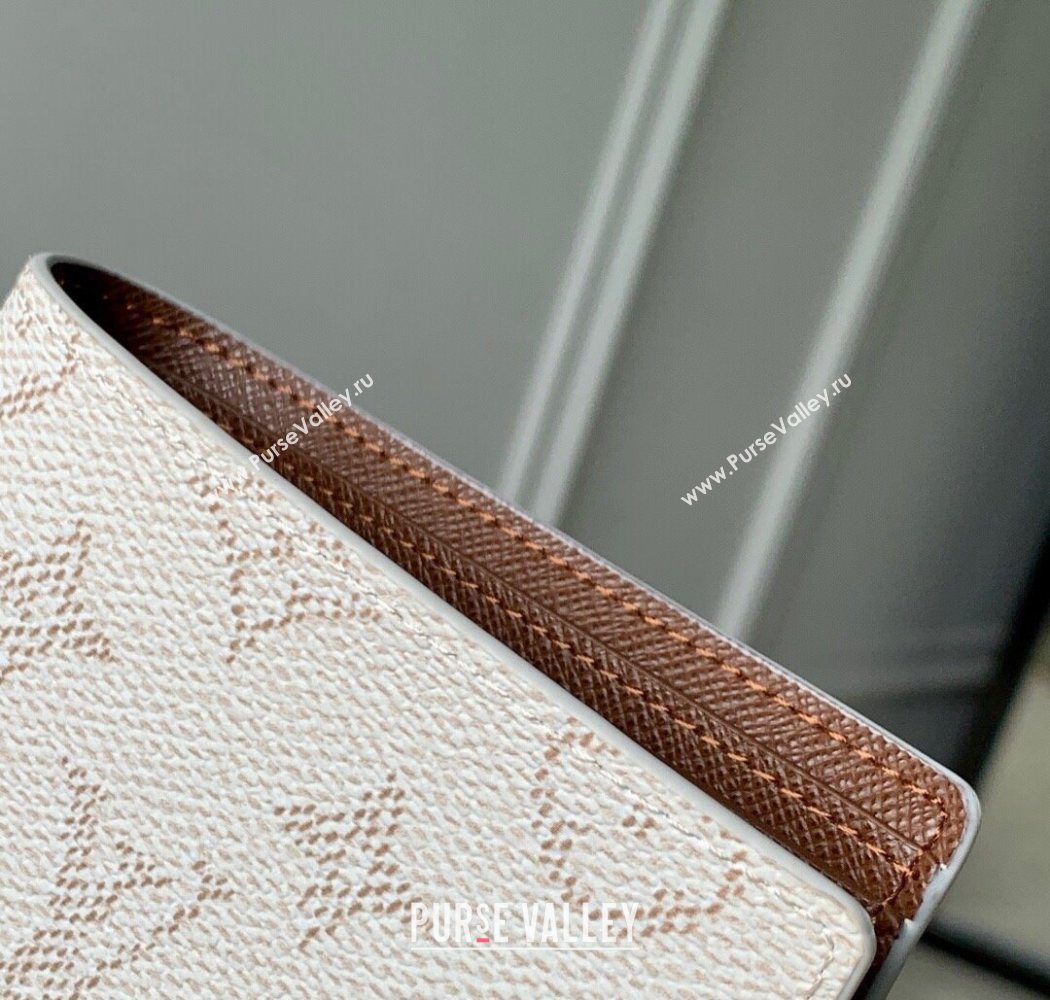 Louis Vuitton Multiple Wallet in Monogram Heritage Canvas M14691 Off-White 2025 (KI-250701100)