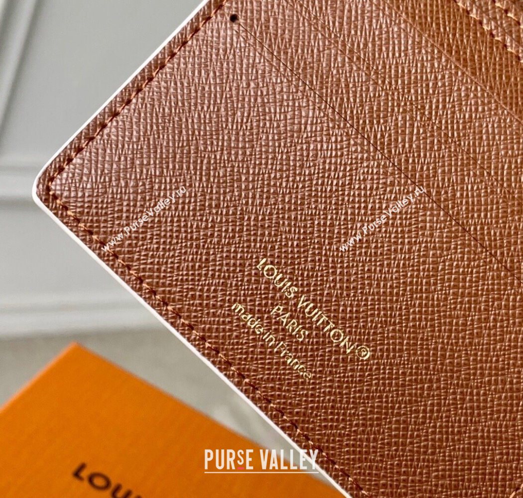 Louis Vuitton Multiple Wallet in Monogram Heritage Canvas M14691 Off-White 2025 (KI-250701100)