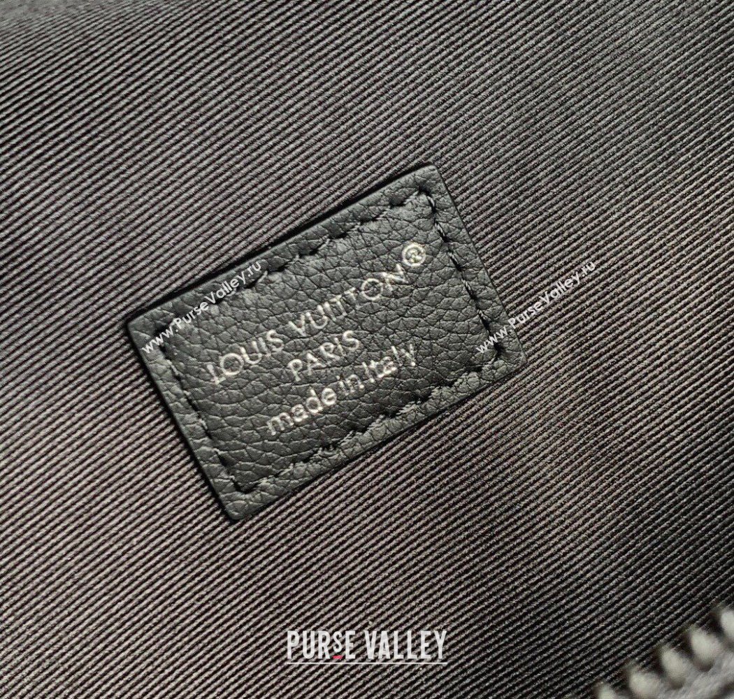 Louis Vuitton Mens Rush Bumbag in Damoflage Black Canvas M14920 2025 (KI-250702031)