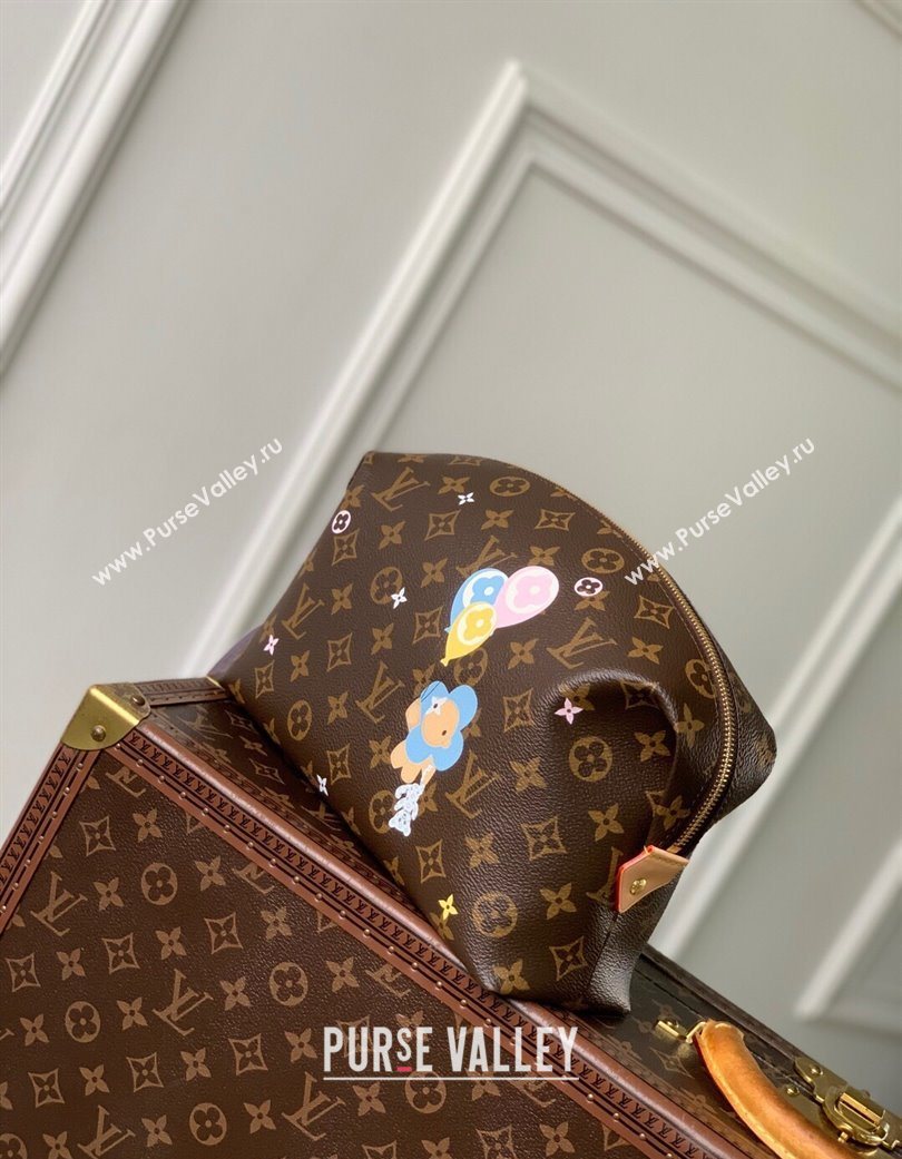 Louis Vuitton Cosmetic Pouch GM in Vivienne Monogram Canvas 2025 M14891 (KI-250702044)