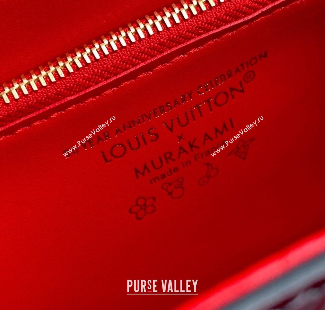Louis Vuitton LV x TM Twist MM Bag in Black Cherry Epi leather M14094 2025 (KI-250702009)