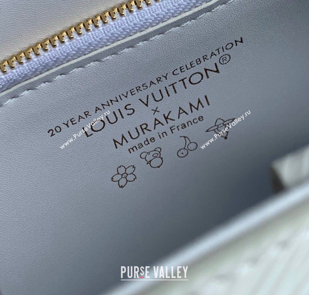 Louis Vuitton LV x TM Twist PM bag in White Cherry Epi Leather 2025 M13239 (KI-250702010)