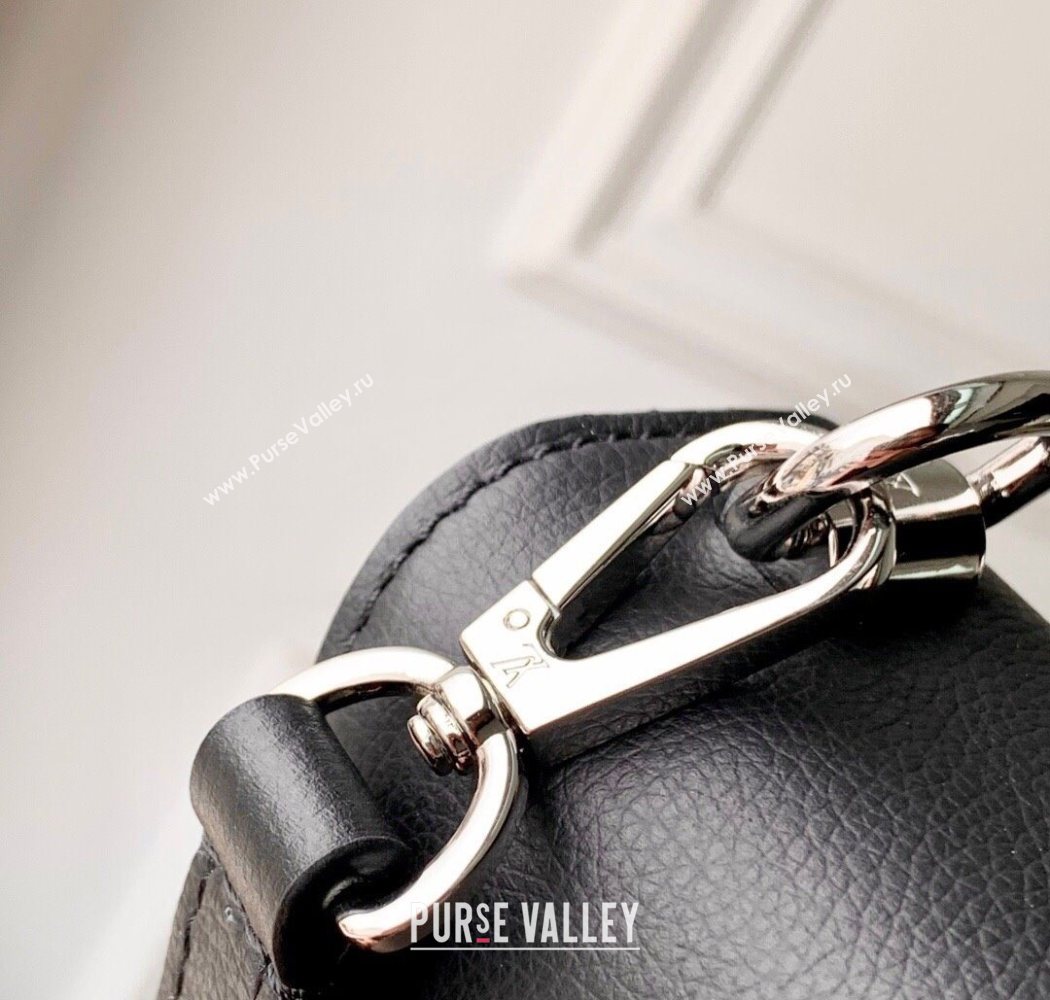 Louis Vuitton Twist PM Slim bag in Leather Black 2025 M14636 (KI-250702019)