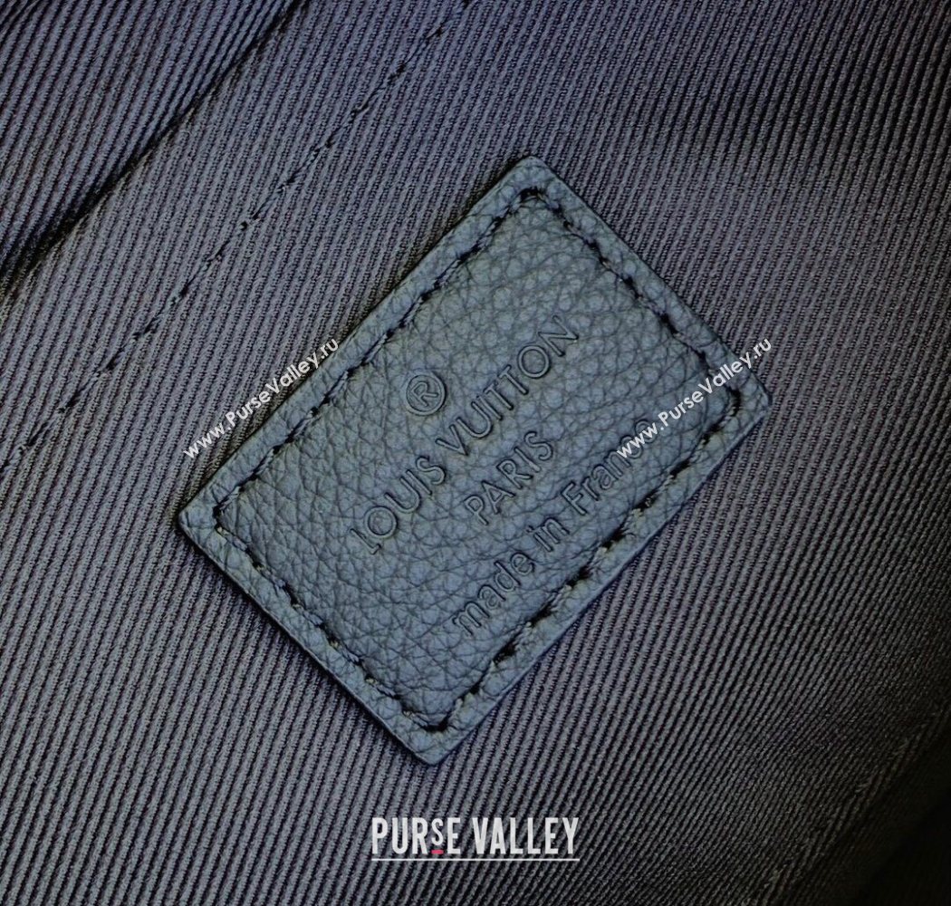 Louis Vuitton Mens Hamac Bag PM in Black Monogram Shadow Leather 2025 M12510 (KI-250702002)