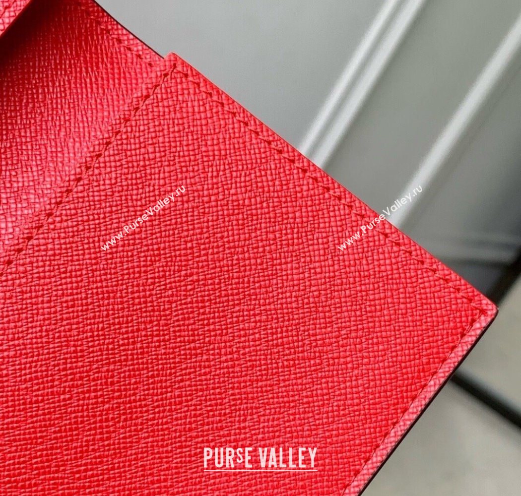 Louis Vuitton LV x TM Passport Cover in Cherry Monogram Canvas M13424 Brown 2025 (KI-250702005)