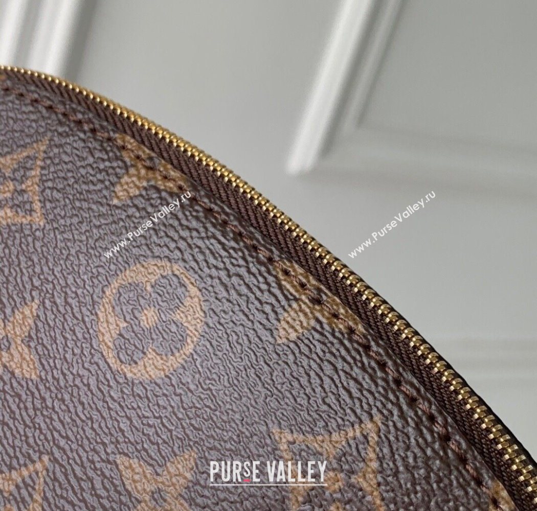 Louis Vuitton LV x TM Cosmetic Pouch in Cherry Monogram Canvas M47515 Brown 2025 (KI-250702006)