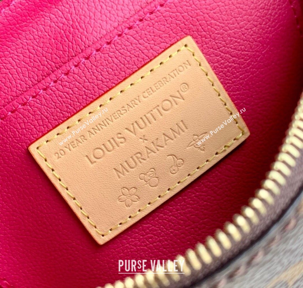 Louis Vuitton LV x TM Cosmetic Pouch in Cherry Monogram Canvas M47515 Brown 2025 (KI-250702006)