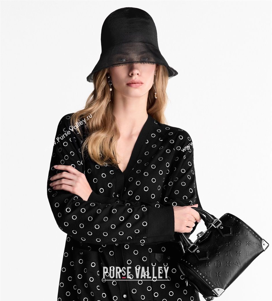 Louis Vuitton Speedy Trunk 20 bag in Black Monogram Leather M14575 2025 (KI-250702007)