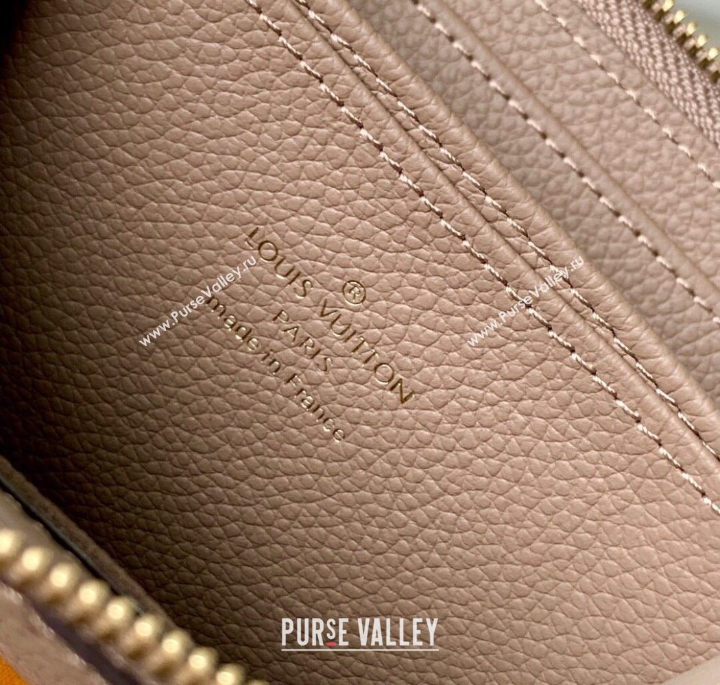 Louis Vuitton Zippy Coin Purse Wallet in Beige Monogram Empreinte Calf Leather M60574 2025 (KI-250701109)