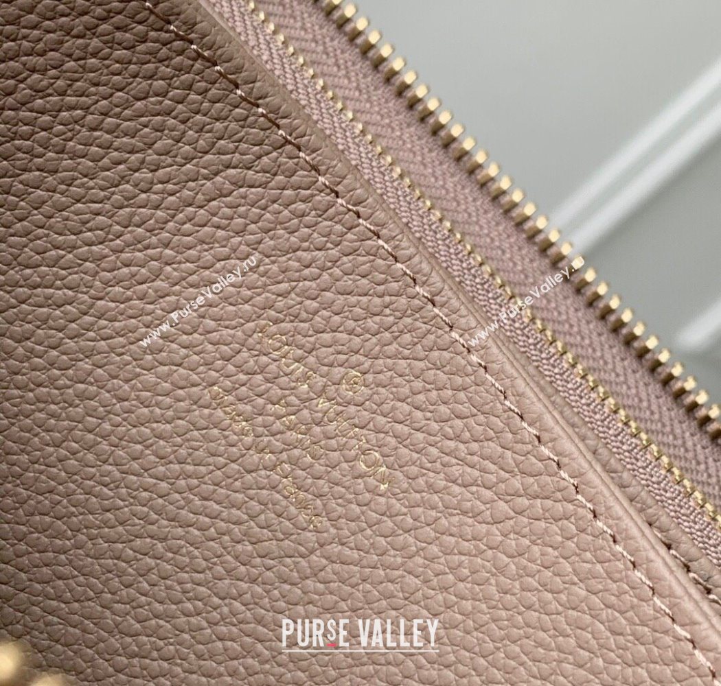 Louis Vuitton Zippy Wallet in Beige Monogram Empreinte Leather M69034 2025 (KI-250701110)