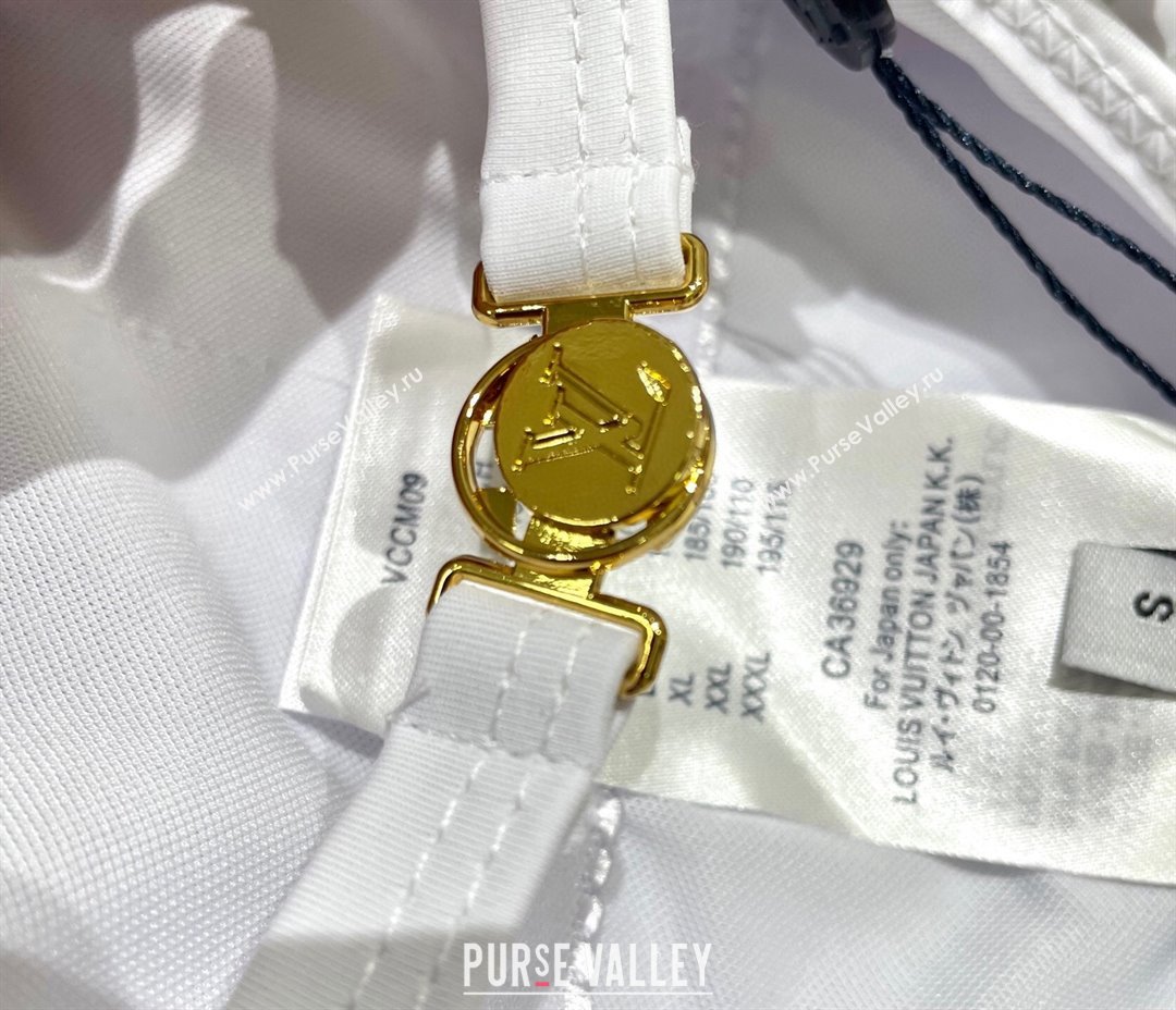 Louis Vuitton LV x TM Cerise Cherry Swimsuit White 2025 1AHIBU (SHI-250721131)