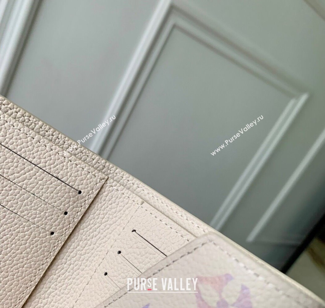 Louis Vuitton Victorine Wallet in Dream Beige Embossed Leather M25649 2025 (KI-2508110034)