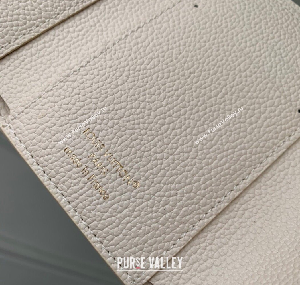 Louis Vuitton Victorine Wallet in Dream Beige Embossed Leather M25649 2025 (KI-2508110034)