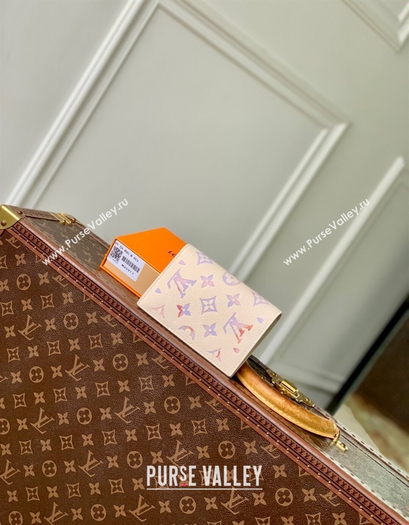 Louis Vuitton Passport Cover in Dream Beige Embossed Leather M25917 2025 (KI-2508110035)