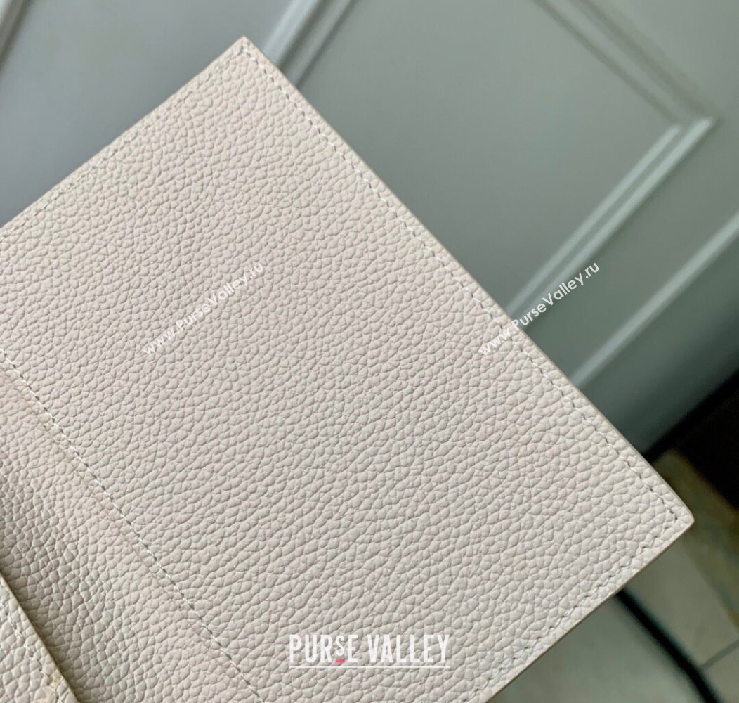 Louis Vuitton Passport Cover in Dream Beige Embossed Leather M25917 2025 (KI-2508110035)