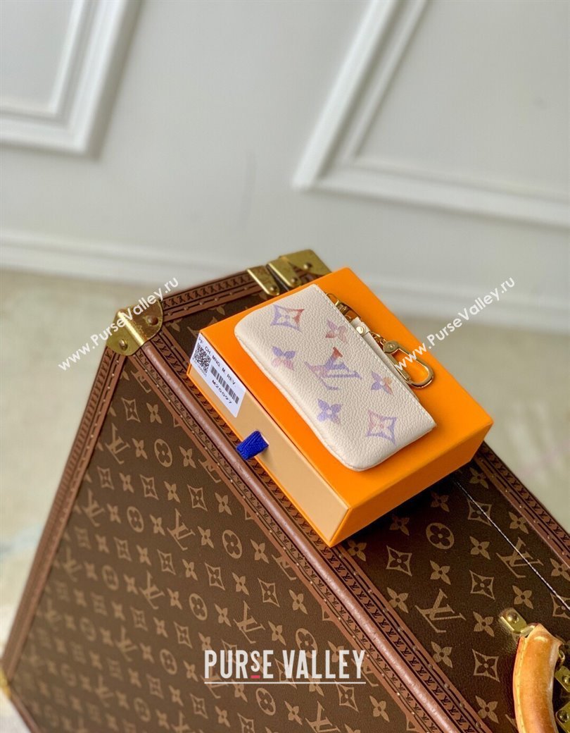 Louis Vuitton Key Pouch in Dream Beige Embossed Leather M25597 2025 (KI-2508110036)