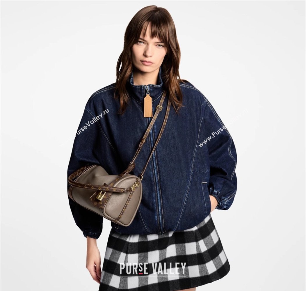 Louis Vuitton Express PM bag in Calfskin leather M26360 Smoke Grey 2025 (KI-2508110028)