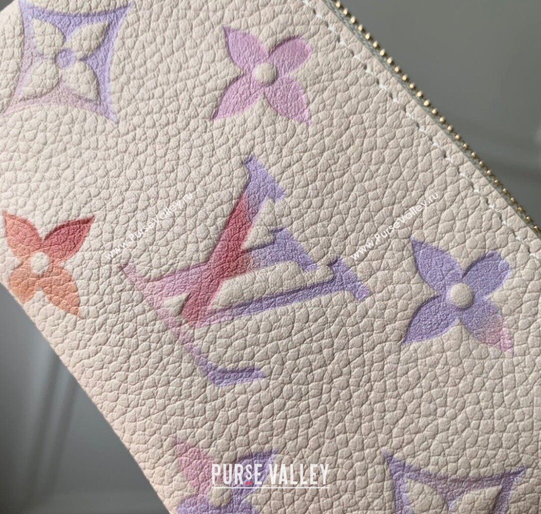 Louis Vuitton Key Pouch in Dream Beige Embossed Leather M25597 2025 (KI-2508110036)