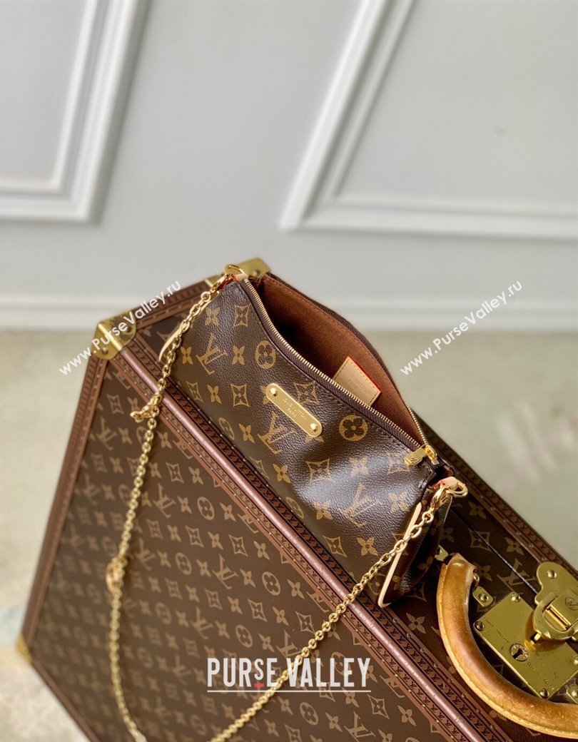 Louis Vuitton Pochette Eva Mini Bag in Monogram Canvas M13567 2025 (KI-2508110037)