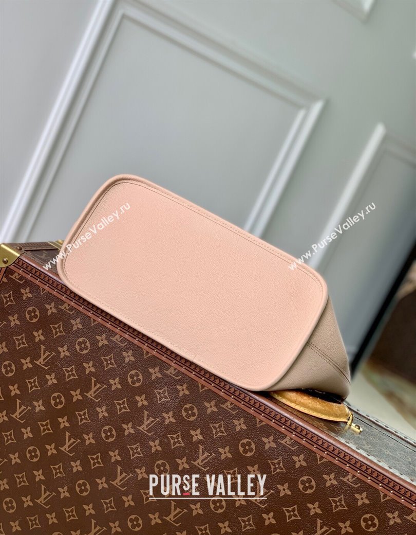 Louis Vuitton Neverfull Bandouliere Inside Out MM Tote bag Monogram Canvas/Leather White/Beige 2025 25665 (KI-2508110039)