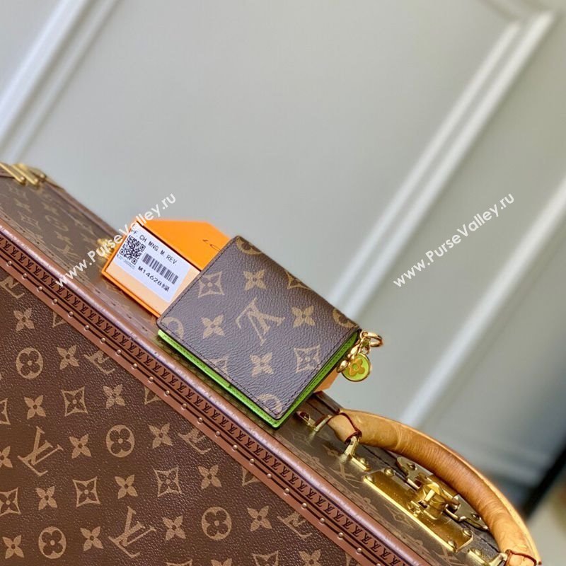 Louis Vuitton LV Charms Pocket Wallet M14628 Green 2025 (KI-2508110040)