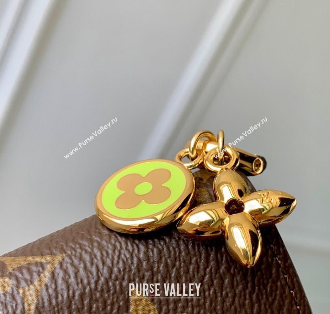 Louis Vuitton LV Charms Pocket Wallet M14628 Green 2025 (KI-2508110040)