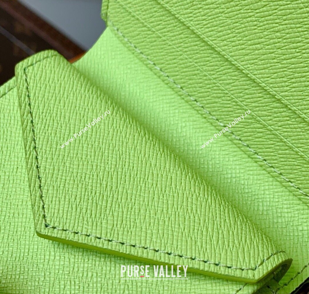 Louis Vuitton LV Charms Pocket Wallet M14628 Green 2025 (KI-2508110040)