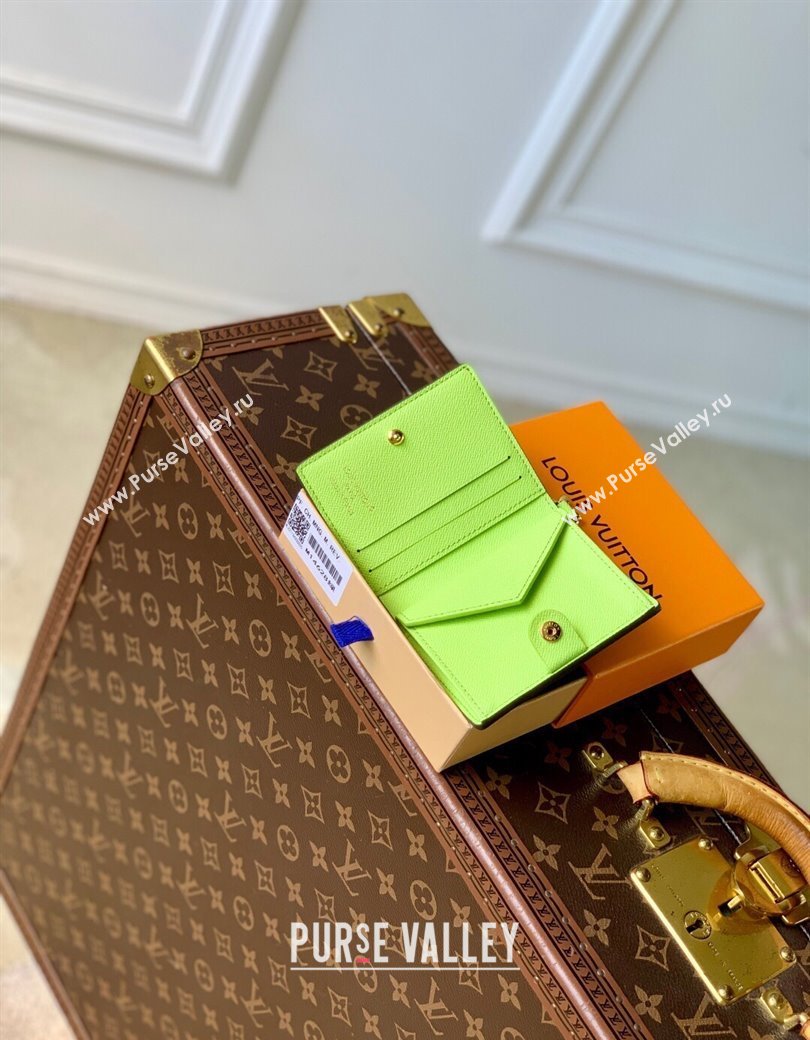 Louis Vuitton LV Charms Pocket Wallet M14628 Green 2025 (KI-2508110040)