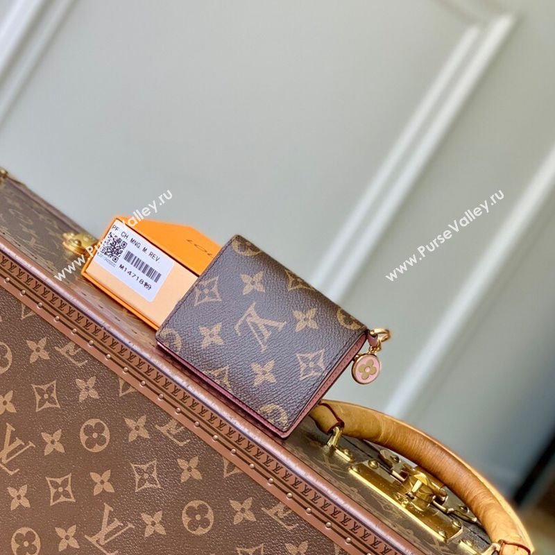 Louis Vuitton LV Charms Pocket Wallet M14718 Candy Pink 2025 (KI-2508110042)