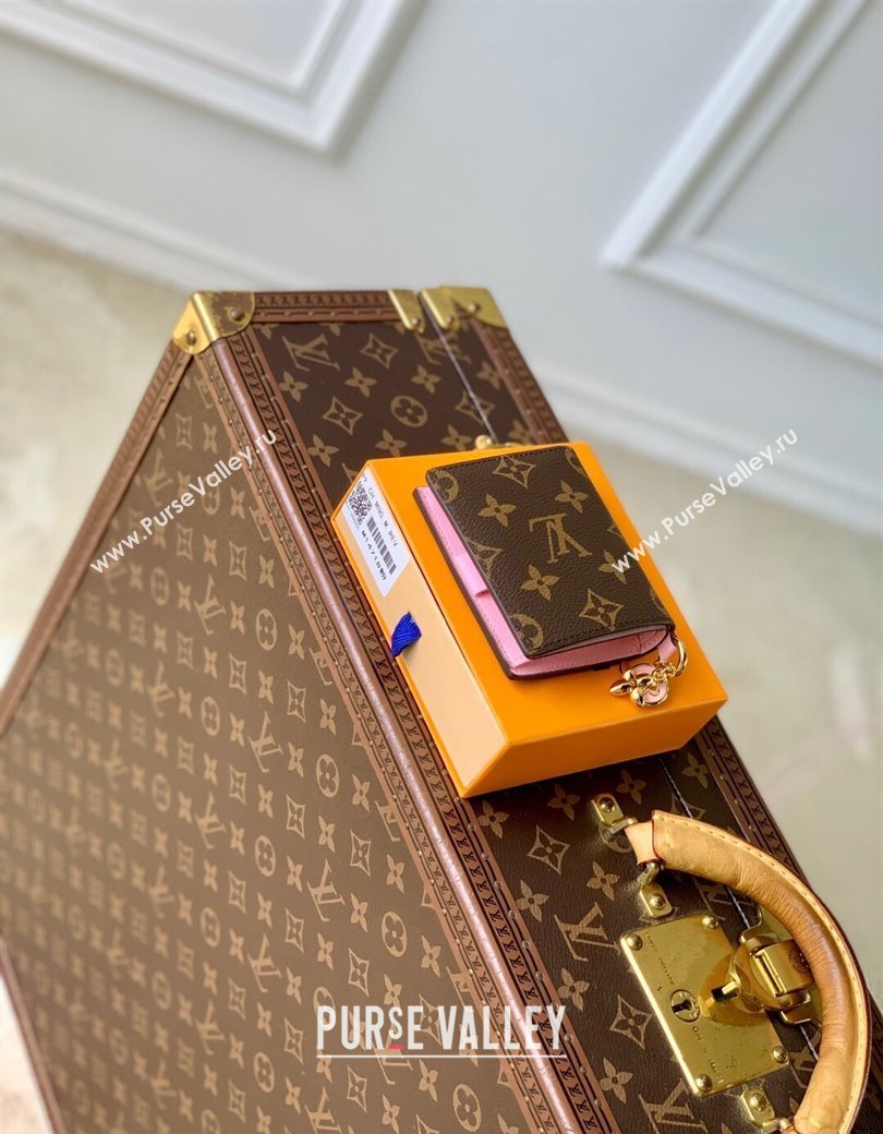 Louis Vuitton LV Charms Pocket Wallet M14718 Candy Pink 2025 (KI-2508110042)