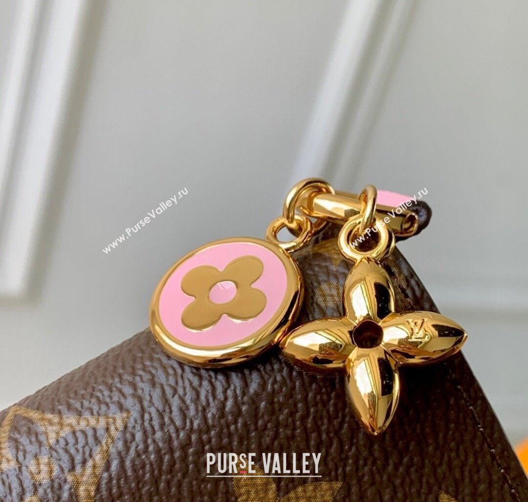 Louis Vuitton LV Charms Pocket Wallet M14718 Candy Pink 2025 (KI-2508110042)