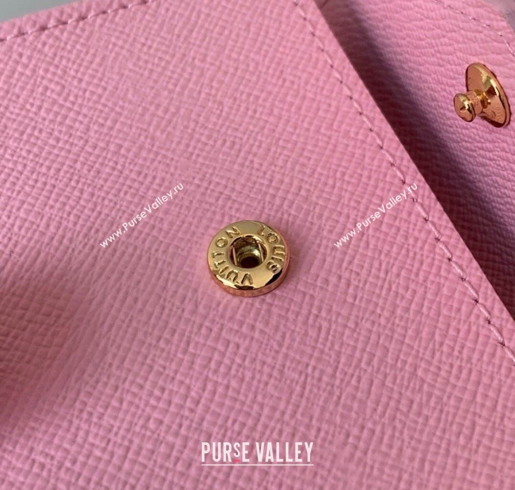 Louis Vuitton LV Charms Pocket Wallet M14718 Candy Pink 2025 (KI-2508110042)
