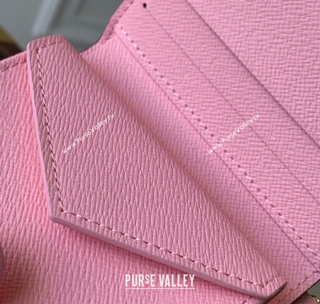 Louis Vuitton LV Charms Pocket Wallet M14718 Candy Pink 2025 (KI-2508110042)