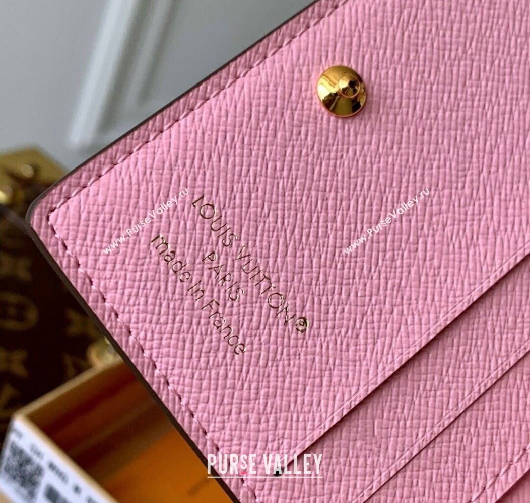 Louis Vuitton LV Charms Pocket Wallet M14718 Candy Pink 2025 (KI-2508110042)
