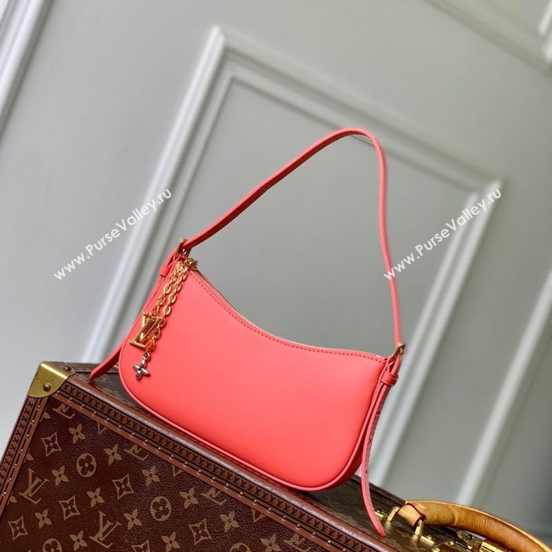 Louis Vuitton Pochette LV Bloom bag in Calfskin Leather m25525 Pink 2025 (KI-2508110047)