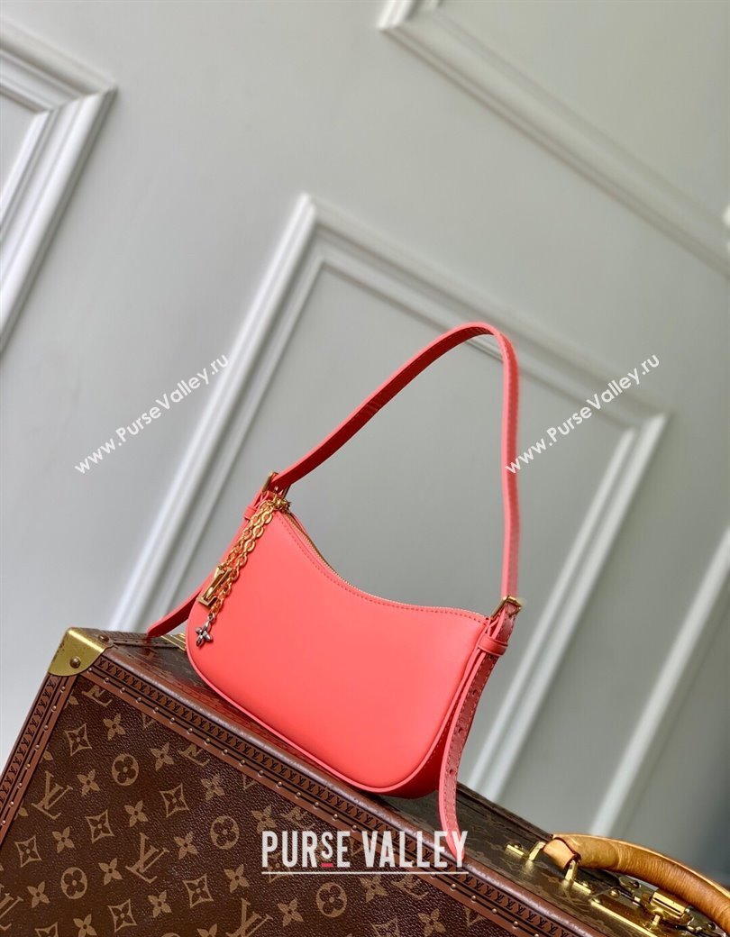 Louis Vuitton Pochette LV Bloom bag in Calfskin Leather m25525 Pink 2025 (KI-2508110047)