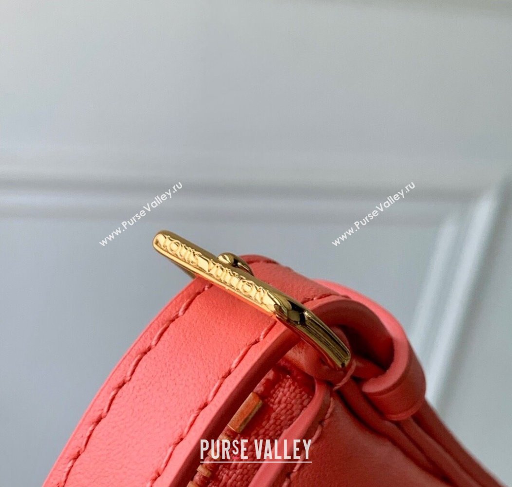 Louis Vuitton Pochette LV Bloom bag in Calfskin Leather m25525 Pink 2025 (KI-2508110047)