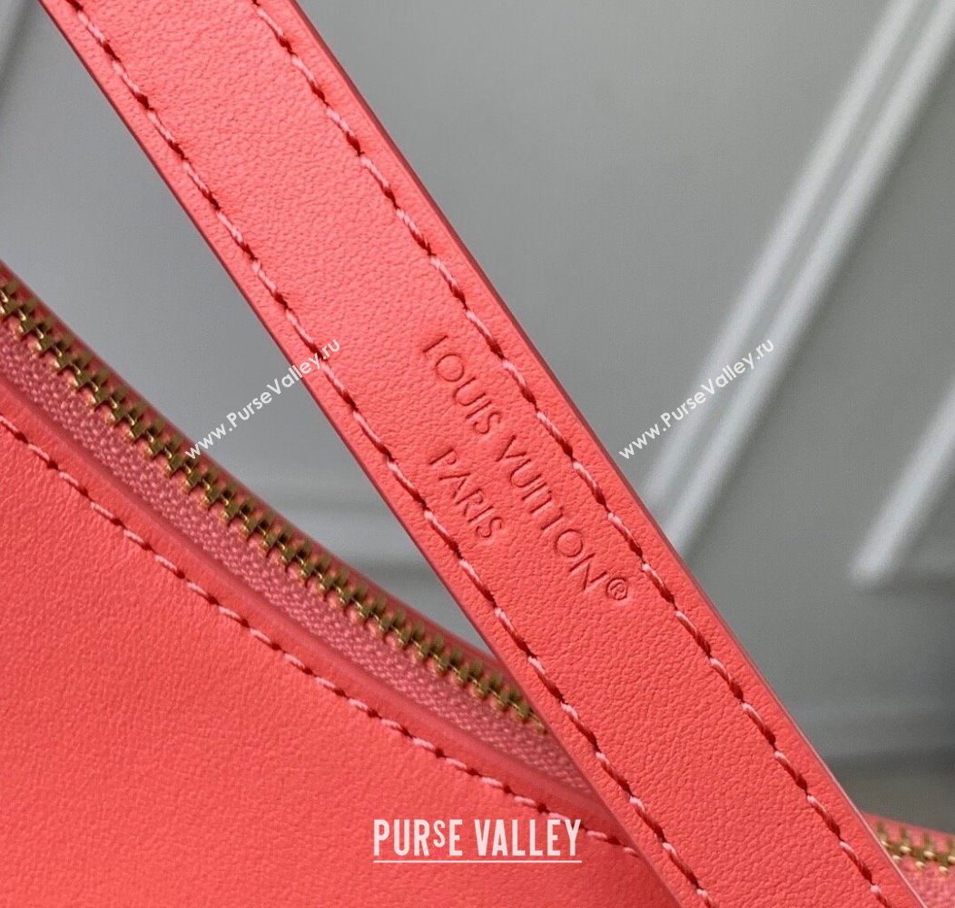 Louis Vuitton Pochette LV Bloom bag in Calfskin Leather m25525 Pink 2025 (KI-2508110047)