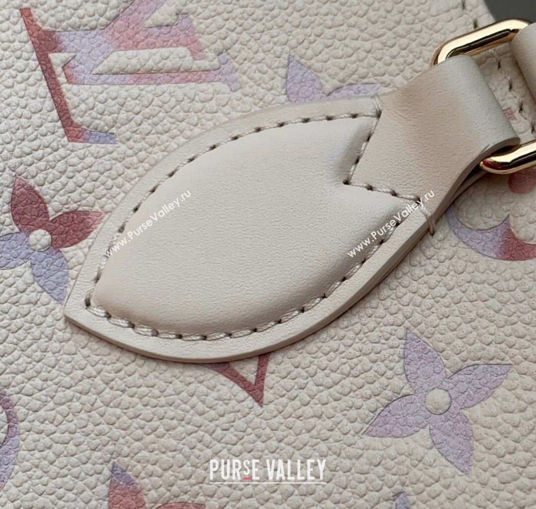 Louis Vuitton Onthego PM Tote Bag in Dream Cream Embossed Leather M25770 2025 (KI-2508110029)