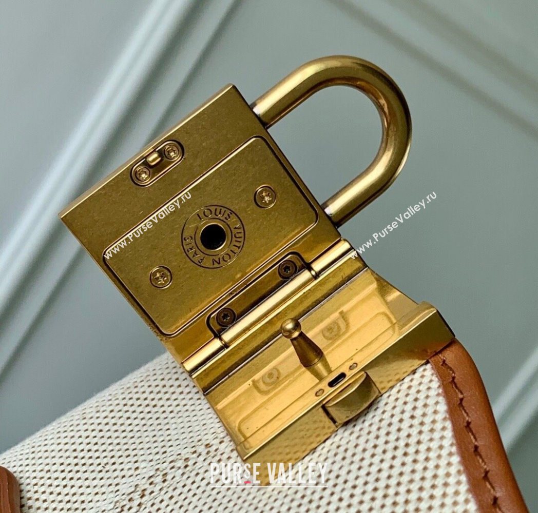 Louis Vuitton Low Key Hobo PM Hobo Bag in Cotton Canvas and Leather M25468 Beige/Brown 2025 (KI-2508110031)