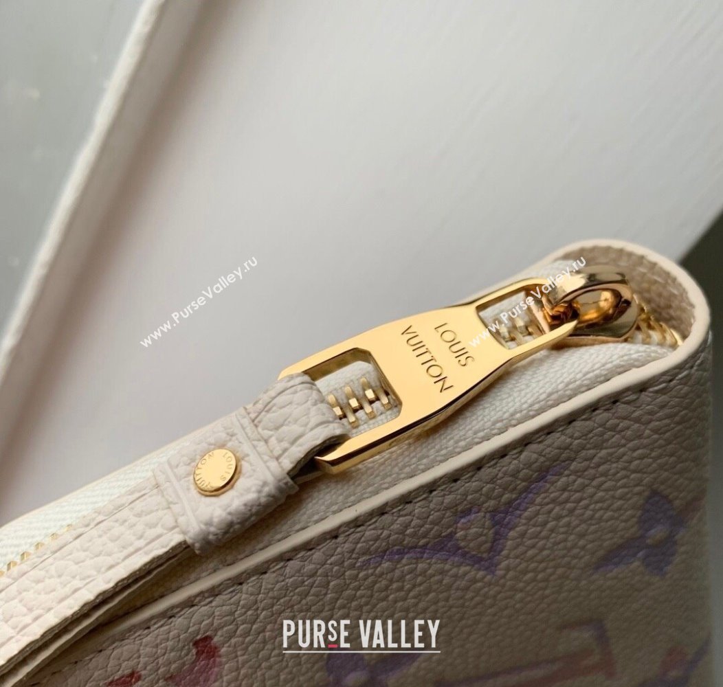 Louis Vuitton Zippy Wallet in Dream Beige Embossed Leather M25594 2025 (KI-2508110033)