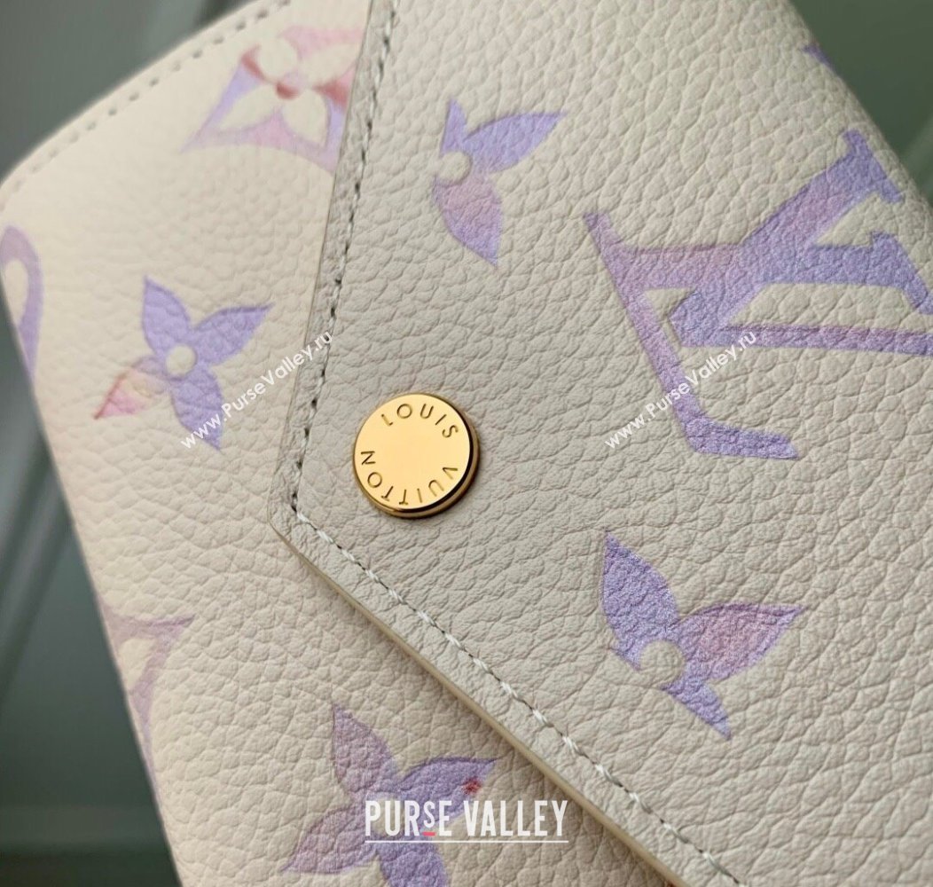 Louis Vuitton Victorine Wallet in Dream Beige Embossed Leather M25649 2025 (KI-2508110034)