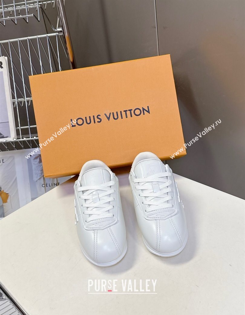 Louis Vuitton LV BUTTERSOFT Sneakers in Calf Leather White 2025 1AIKDJ (MD-250829052)