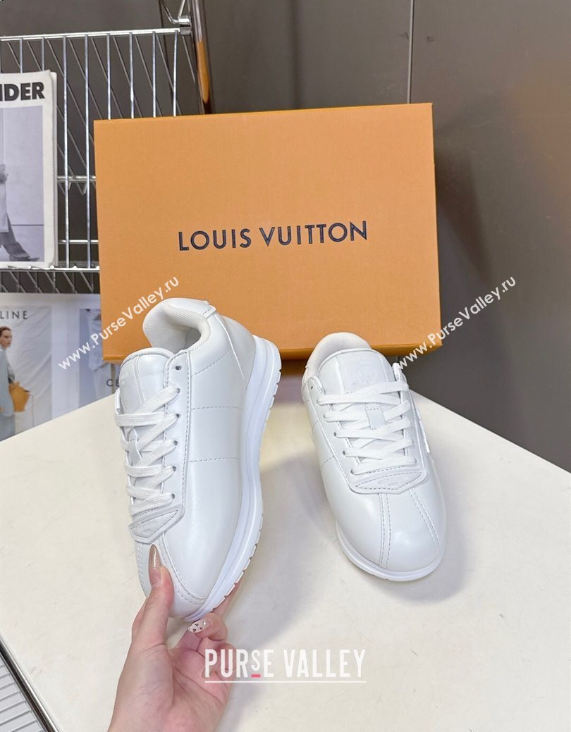 Louis Vuitton LV BUTTERSOFT Sneakers in Calf Leather White 2025 1AIKDJ (MD-250829052)
