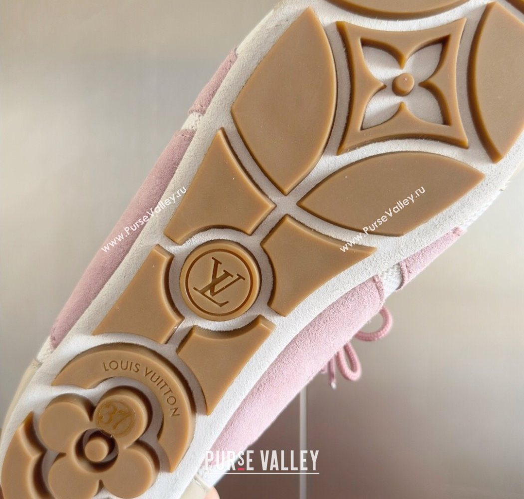 Louis Vuitton LV Sneakerina Sneakers Ballerina in Knit Mesh White 2025 1AHOTH (MD-250829074)