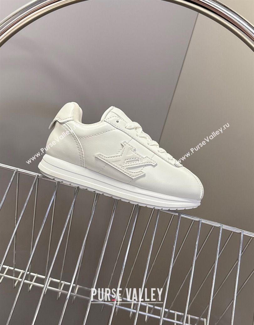 Louis Vuitton LV BUTTERSOFT Sneakers in Calf Leather White 2025 1AIKDJ (MD-250829052)