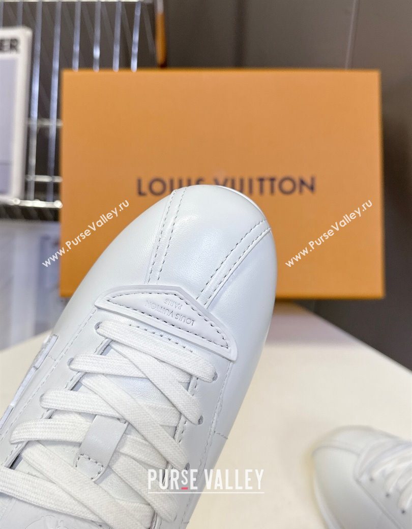 Louis Vuitton LV BUTTERSOFT Sneakers in Calf Leather White 2025 1AIKDJ (MD-250829052)